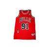 NBA Rodman Bulls Away 91 Джерси Винтаж Вышитый Круглый Вырез Без Рукавов Баскетбольный Жилет Унисекс Джерси M96485
