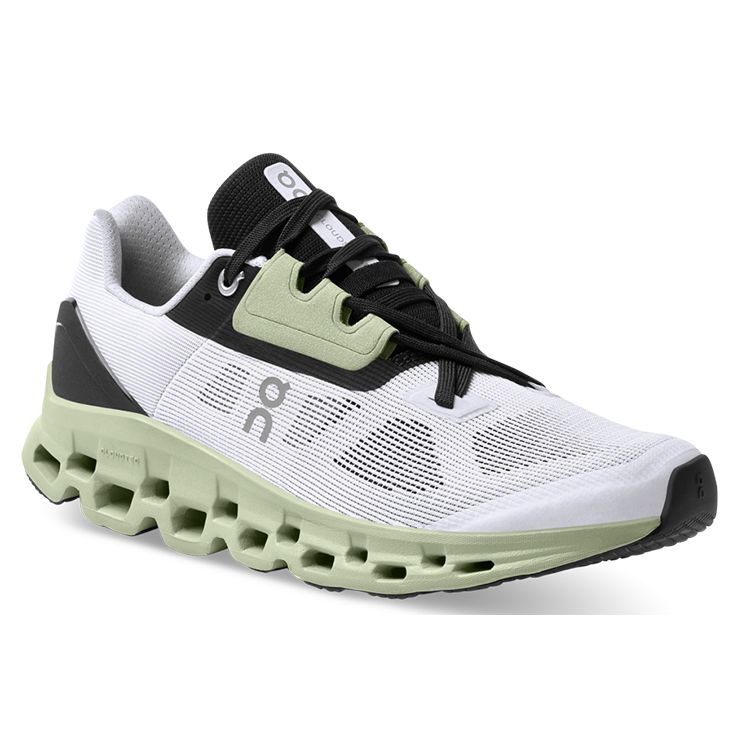 ON Cloudstratus Белый Мох Женские Кроссовки Черный 39.98997