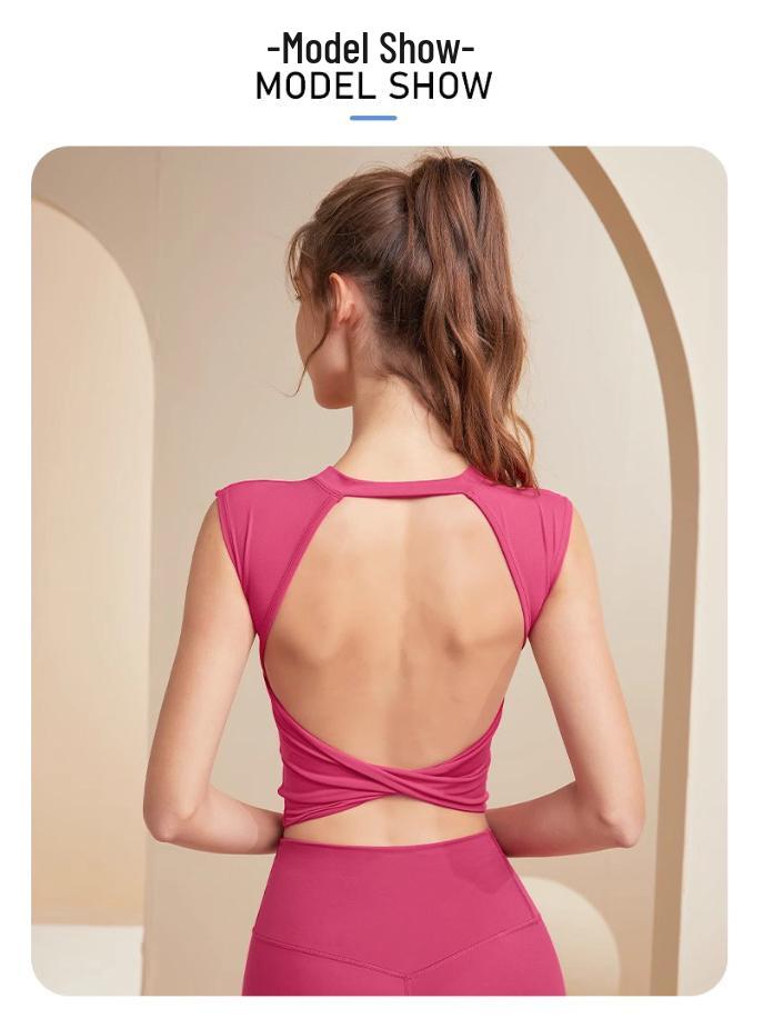 Премиальный женский спортивный бюстгальтер с нагрудными вкладышами - Жилет для бега, тренировок и йоги