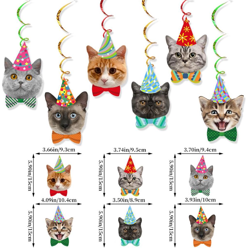 Pet Birthday Party Banner for Dogs and Cats
