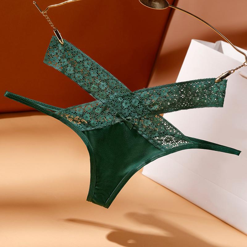 Sexy Lace Women Panties Seamless Breathable Thongs 173