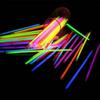 Pack of 100 Multicoloured Glow Sticks for Parties with Connectors - YWEI