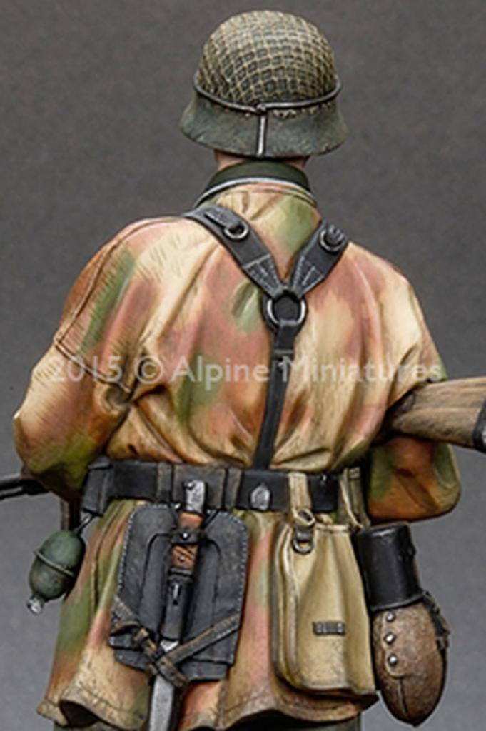 Alpine Miniatures масштаб Панцергренадер Фельдхернхалле Смоляной набор AM16030 1/16 (человек)