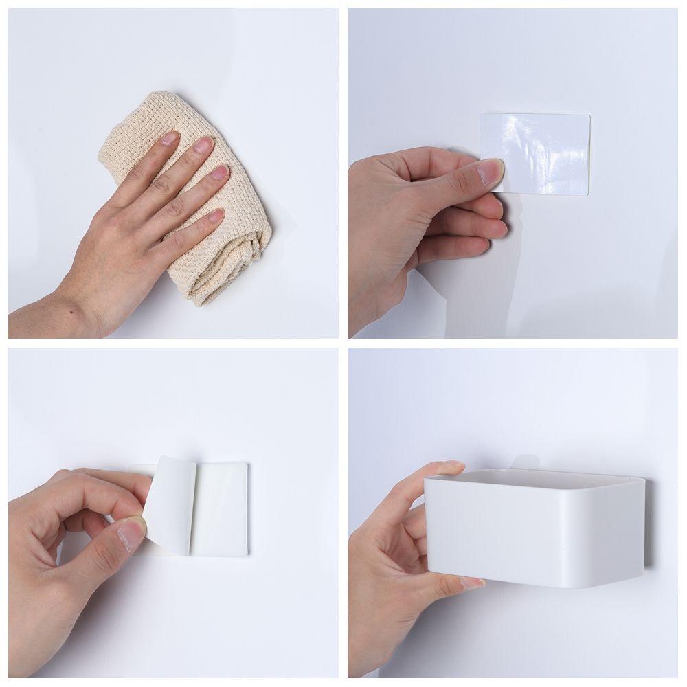 Case Stand Rack Wall Mounted Organizer Remote Control Holder Fixed On Wall Cosmetic Storage Box