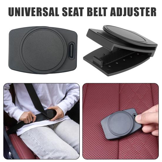 2 шт. Универсальные зажимы для ремня безопасности автомобиля, удобный регулятор положения плечевого ремня, эргономичный зажим для снятия напряжения с шеи для автомобилей, грузовиков