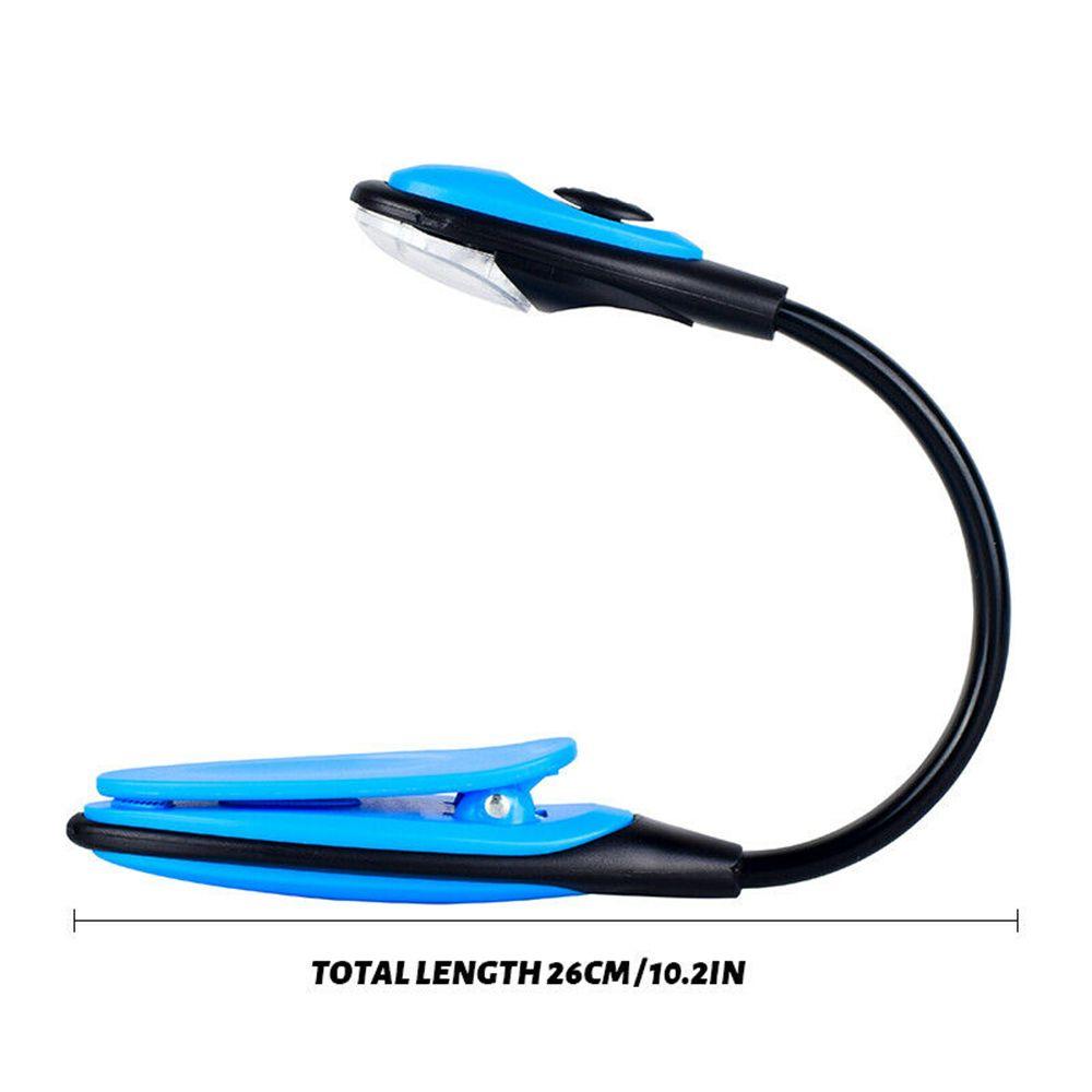 Indoor Lighting Portable Desk Lamps LED Book Light Travel Light Reading Clip On Lamp