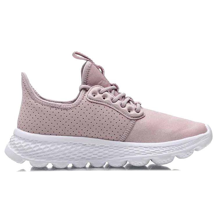 Li Ning Eazgo Comfort Series амортизирующие спортивные кроссовки женские кроссовки Ice-Purple AREP016-2