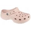 Crocs Классические сабо на платформе Облако Удобные и износостойкие сандалии 4,1 см Женские Розовые