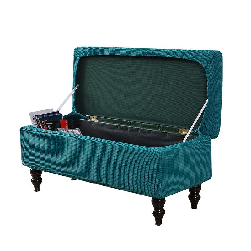 Эластичный шейкер, бархатный чехол на табурет для хранения, чехол для подставки для ног, чехол для дивана, чехол для подставки для ног с прорезями для стула