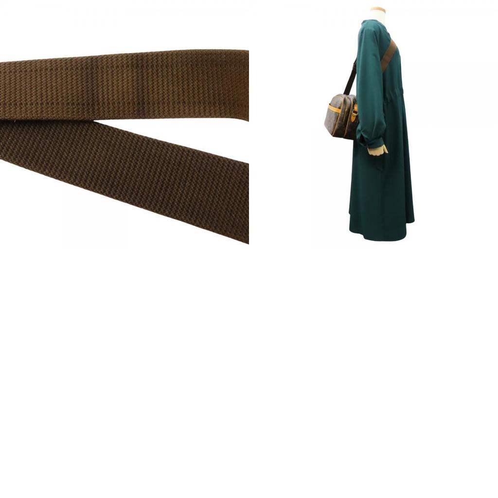 Подержанная сумка через плечо LOUIS VUITTON Reporter PM M45254 Монограмма/кожа Nume Коричневая Популярная