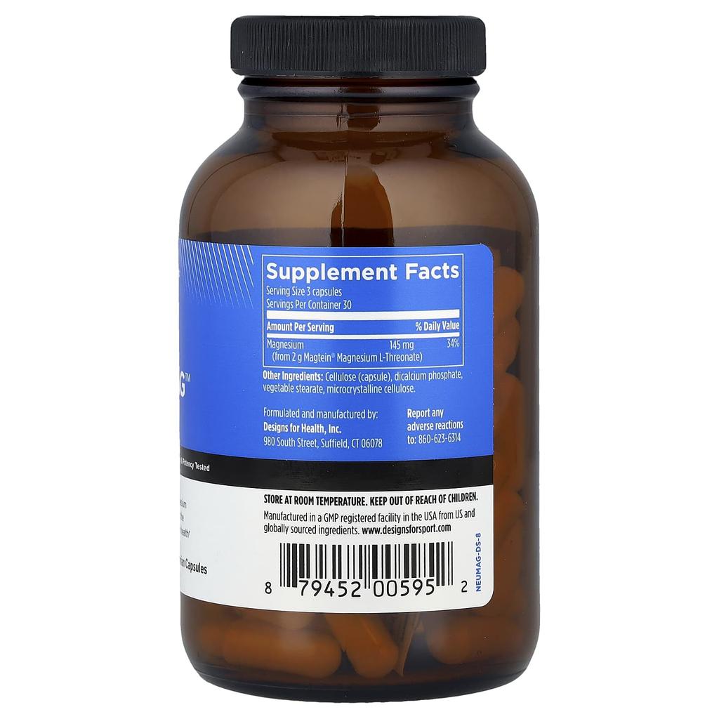 Designs for Sport®, Neuromag™, 90 Veggie Caps