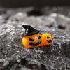3D Halloween Pumpkin Skeleton Figurines Cartoon Miniatures Ghost Ornaments  Home Decor