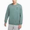 Nike Sweatshirts Men's Gait Leaf Green Crew Neck Moderate Other DB9408-387