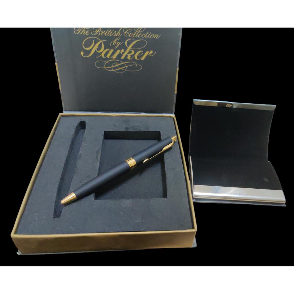 @ Красивая синяя шариковая ручка Parker EST 1888 Стильный кошелек для карт L556 MJ-548-60% СКИДКА