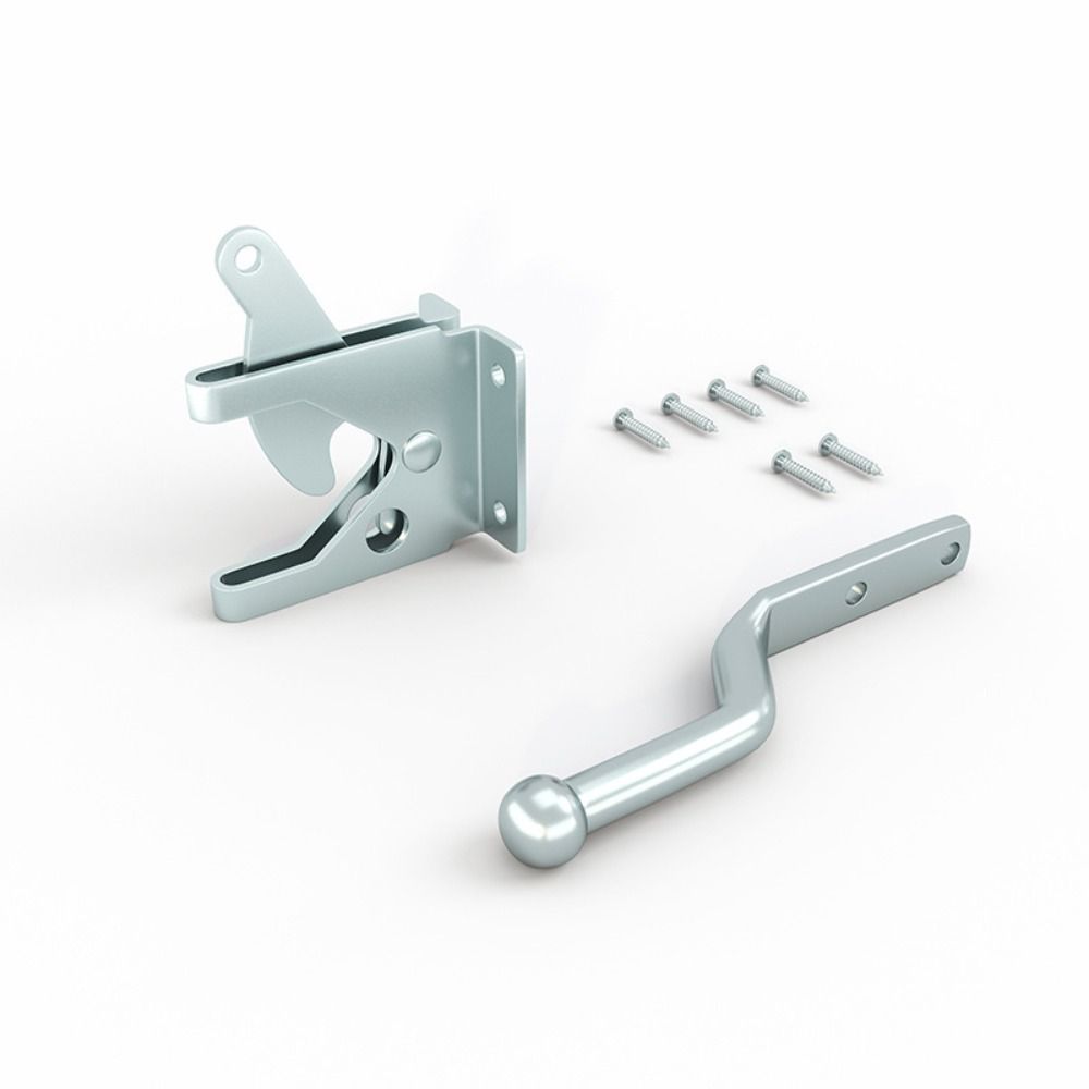 Steel Spring Cable Heavy Duty Gate Lock Pull String Automatic Door Lock Wooden Fence
