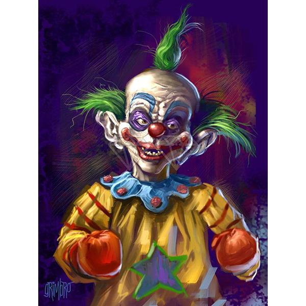 DIY 5D Diamond Painting Diabio Clown Diamond Mosaic Cross Stitch Kits Home Decoration Full Round Diamond Embroidery