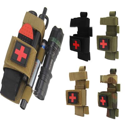 Тактическая сумка Molle Tourniquet Pouch Holder Trauma Shear Storage Bag EDC Pouch Military Survival First Aid Gear Accessories