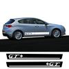 2pcs Car Side Skirt Vinyl Film Stickers GT Styling PVC Decor Decals For Alfa Romeo Giulietta Auto SUV Tuning Accessories zw0