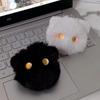 Adorable Cat Plush Ball Pendant With Creative Design For Girls In Soft Fluffy Fabric