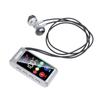 Neckband Clip Bluetooth Earphones IPX4 Sweatproof Clear Call Headset with Digital Display for Daily Commute