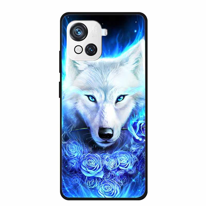 Для чехла Oscal C80 Защитная крышка 6.5" Крутой Лев Кошка Мягкий Силикон Задняя Панель Телефона Для Blackview Oscal C80 C 80 Бампер Чехол