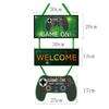 Game Theme Party Decoration Birthday Flag Gate Joint Cake Plug Set Gameone Banner Customization Creative