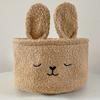 Мультяшная корзина для хранения в виде кролика, милое ведро для хранения детских игрушек, плюшевый мешок для конфет, детские подарки