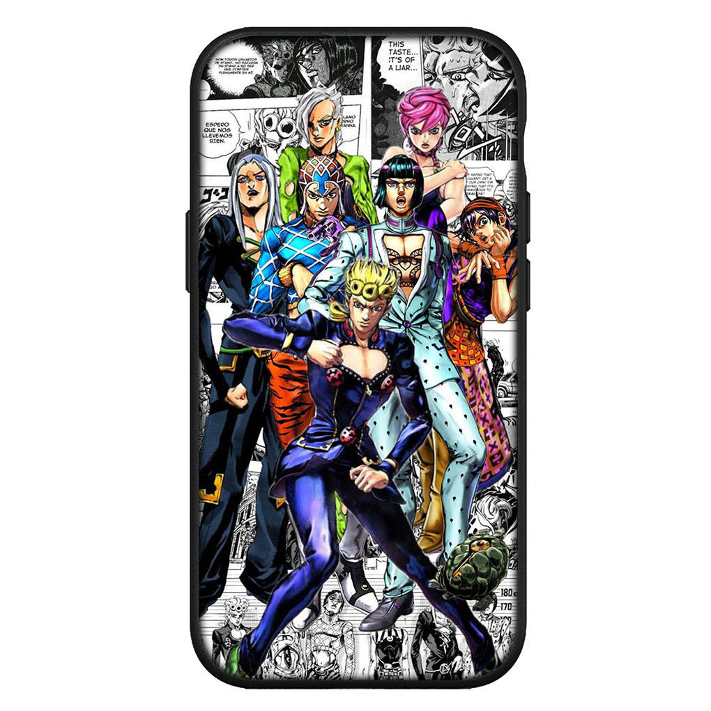 Для iPhone 16 15 X XR Samsung Galaxy S24 S23 Plus Xiaomi Redmi Note 13 12 11 Pro Max 9 10 14 OPPO Huawei Чехол Обои JoJo's Bizarre Adventure Чехол