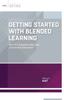 The Getting Started with Blended Learning : How Do I Integrate Online and Face-to-Face Instruction? Book