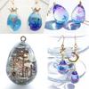 1 Pcs Silicone Molds DIY Crystal Dropper Epoxy Resin Silicone Mold Easter Egg Three-dimensional High Transparency Egg Pendant
