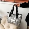 Women Handbags Space Cotton-Padded Female Down Bags Shoulder Crossbody Bags Quality Female Tote Luxury Bag Trend
