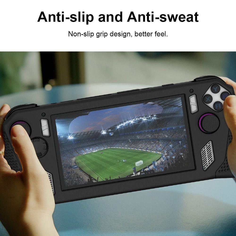 Силиконовая задняя крышка с рокерами, защитный чехол для портативной игровой консоли ASUS ROG Ally