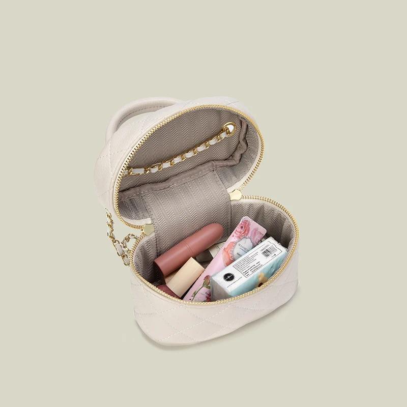 Новая мини-стеганая цепочка с ромбовидной клеткой женская сумка через плечо модная мини-дизайнерская сумка высокого качества из искусственной кожи женская маленькая сумка