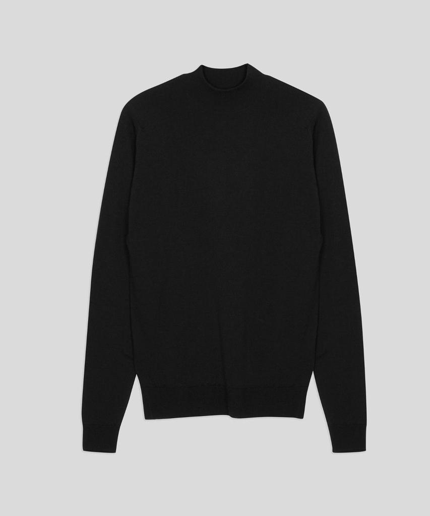 Jonseumedeulli Harcourt Merino Wool Mock Neck Knit Classic 10 Colors (B Type)
