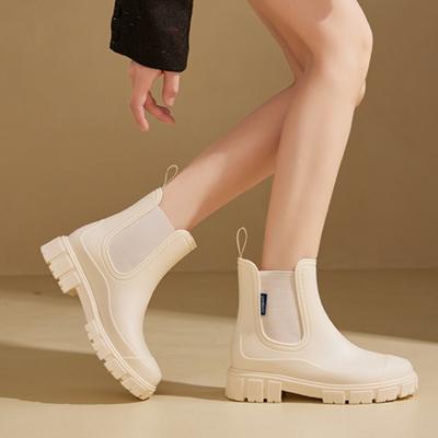 Новые эластичные водонепроницаемые и нескользящие резиновые сапоги для женщин