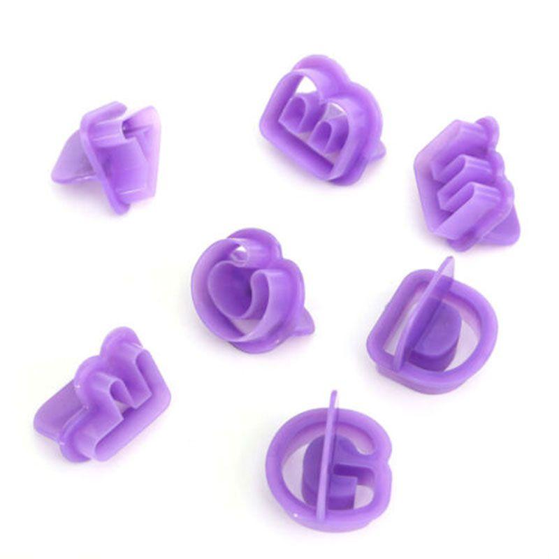 Cutter 40pcsset Icing Mold Mould Alphabet Number Letter Fondant Cake Decorating