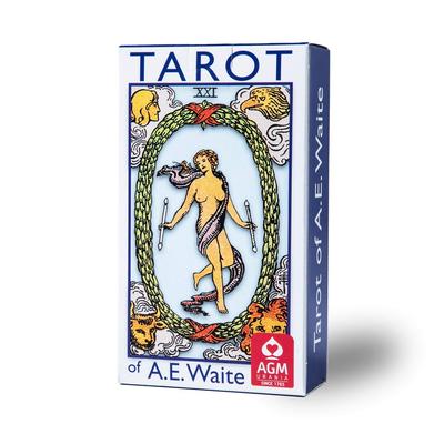 Карты Таро 78 штук Издание Райдера Гадание на Таро Стандартное издание Артура Эдварда Синее издание Таро с японской инструкцией в комплекте