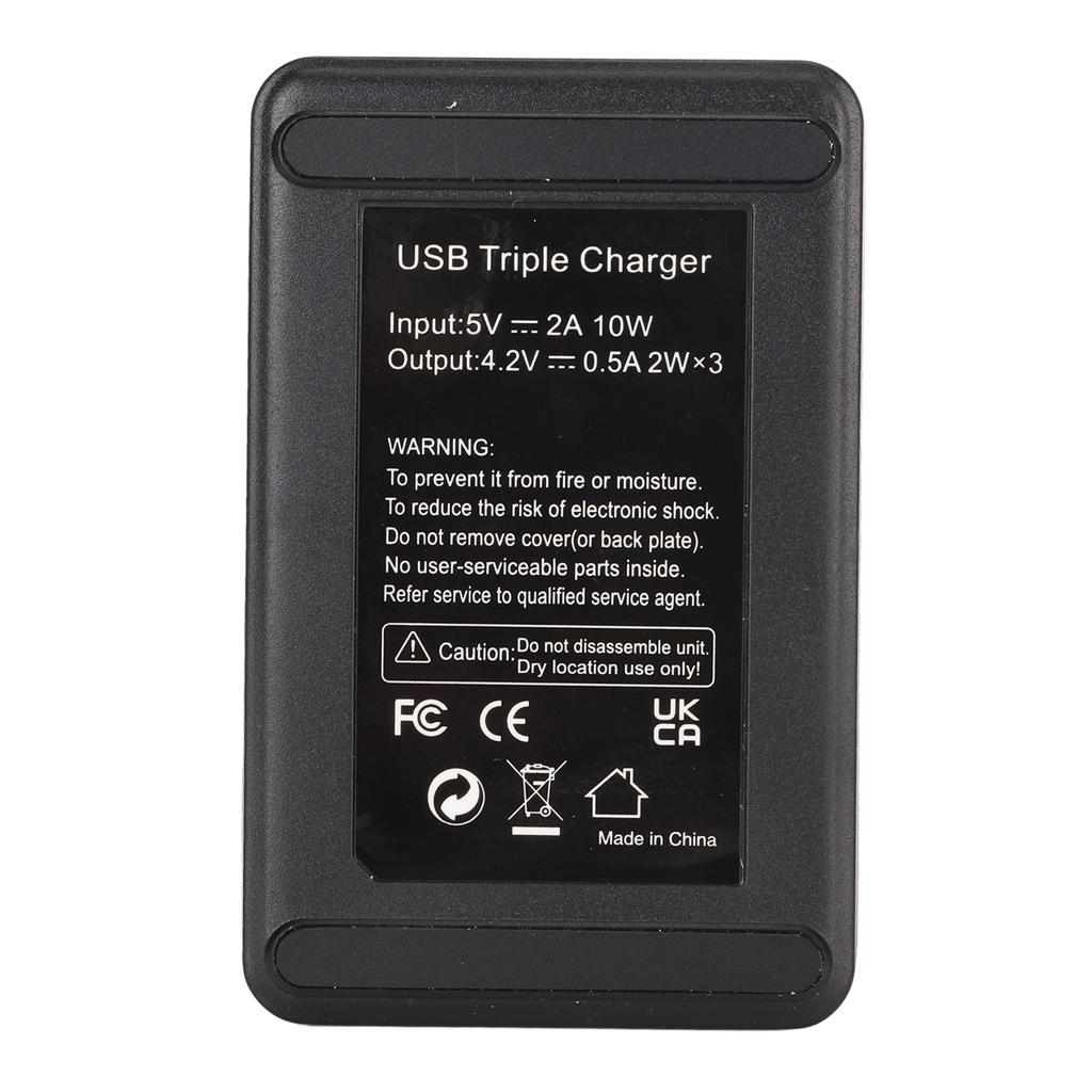 NP BX1 Camera Battery Charger Battery Indicator Triple Charger for ZV1 RX100M7 RX1R WX350 X500 X400HX90 Camera Battery