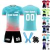 Personalised Shirts Kit Mens Girls With Name Number Custom Football Jerseys For Boys Training Suit
