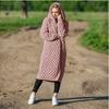 Autumn and Winter Solid Colour Women's Long Knitted Jumper Hooded Cardigan Jacket
