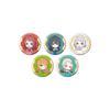 Series X Seibuen Amusement Park Retro Fest 07 Gakuen Idolmaster Can Badge Complete Set of "The Idolmaster" (Box 5)
