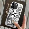 Задняя крышка-чехол для телефона для iPhone 17 Pro Max 15 Plus XS 12 Air 14 13 Pro 16 11 XR Леопардовый принт Логотип