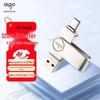 Флеш-накопитель aigo U356 64 ГБ USB 3.2 Type-C с двойным интерфейсом