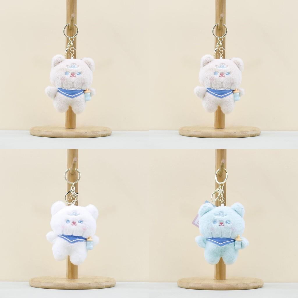Charming Miniature Plush Bear Keychain With High-quality Pp Cotton Filling For Kids
