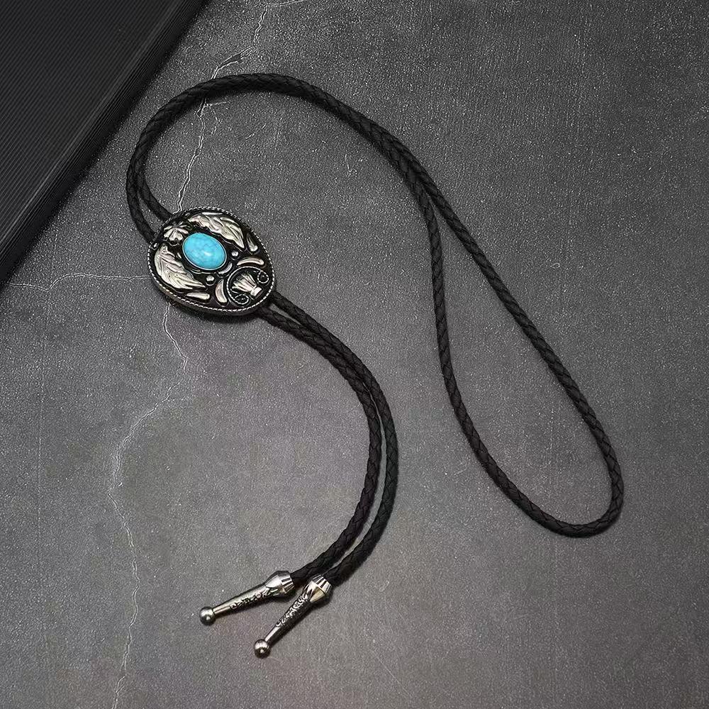 Мужское ожерелье-галстук боло в стиле вестерн-ковбой