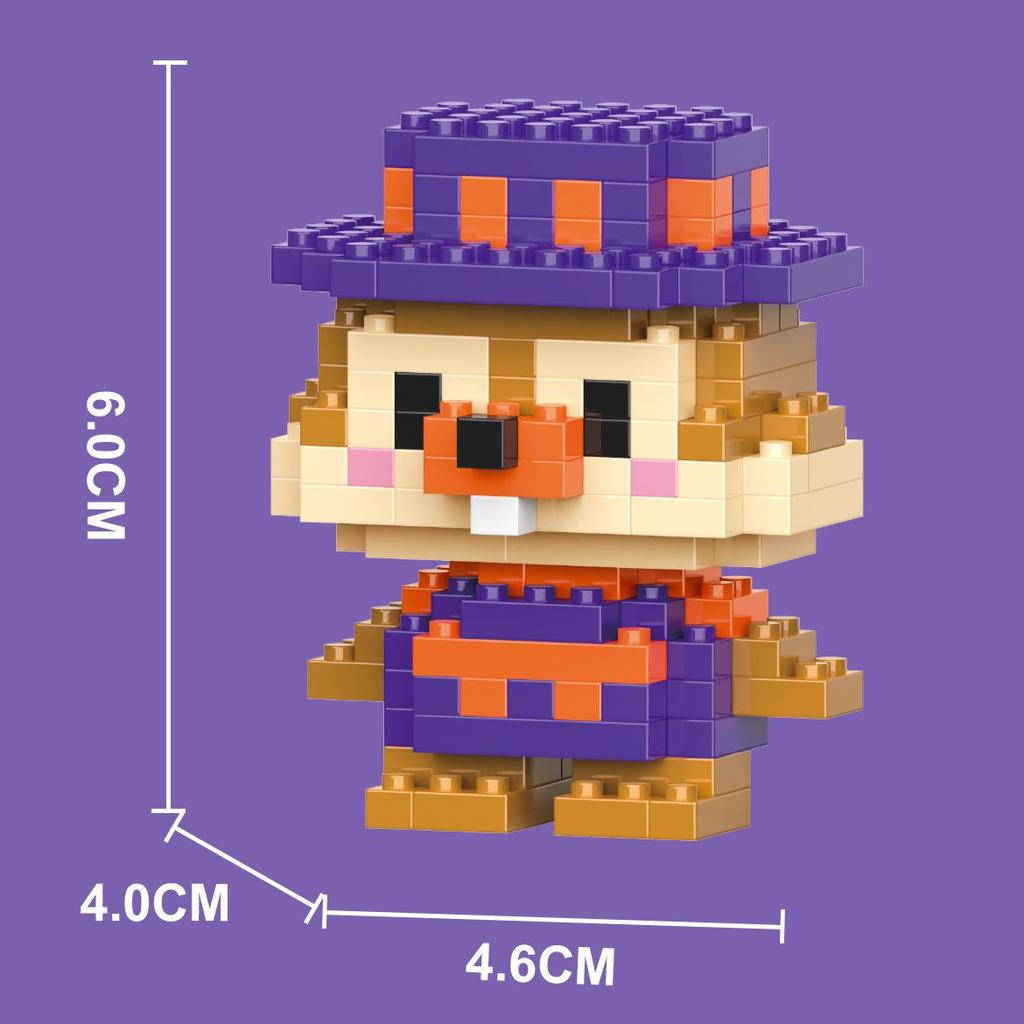 LEGO-Compatible Mini Building Blocks: Cartoon Figurines & Educational Toys