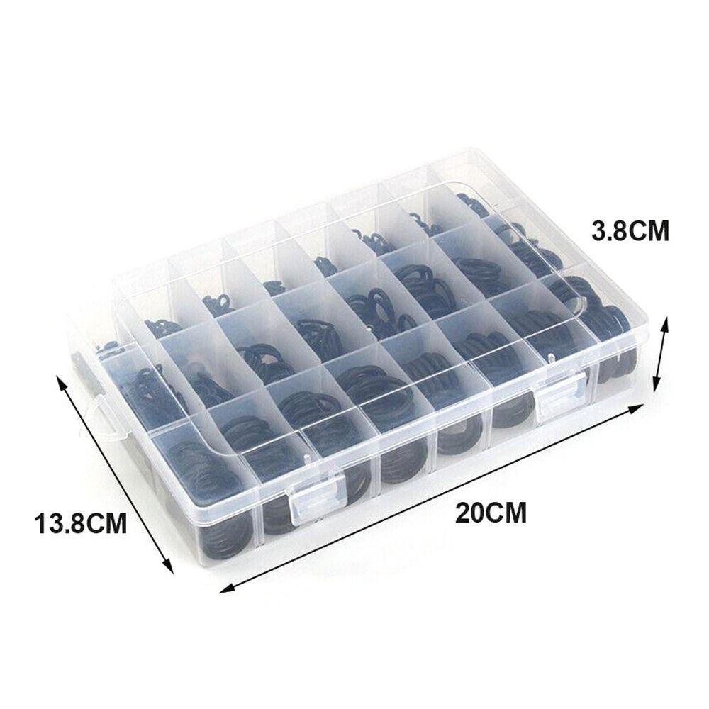 Набор ассорти Высокое давление С пластиковой коробкой Эластичная лента Уплотнительные кольца Уплотнительные прокладки Шайбы