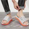 Plus Size Arch Support Two-Color Men's Non-Slip Thick Sole One-Strap Home Sandals