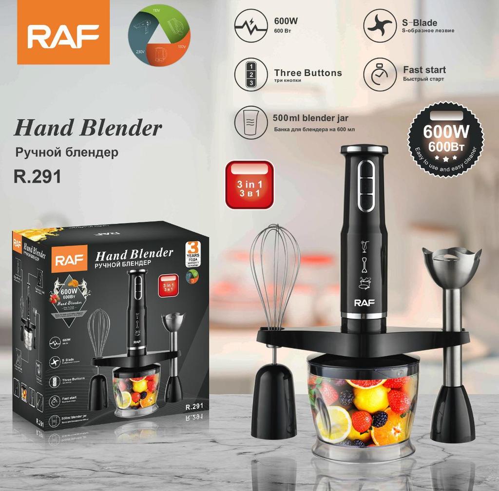 RAF Multi-Functional European Handheld Kitchen Blender & Food Processor