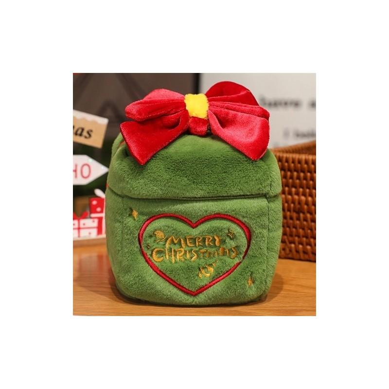 Christmas Gift Box Santa Claus Deer Plush Toy For Festive Decorations And Gifts